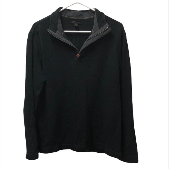 2/$30 Lachlan - Men’s Black Pullover Jacket - Picture 1 of 5